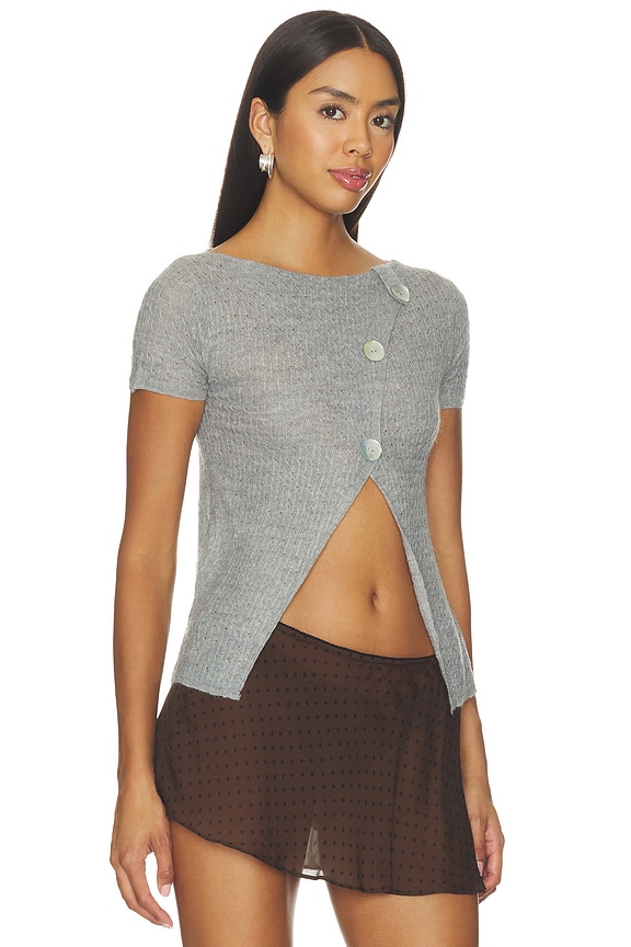 view 2 of 4 Cairo Top in Grey