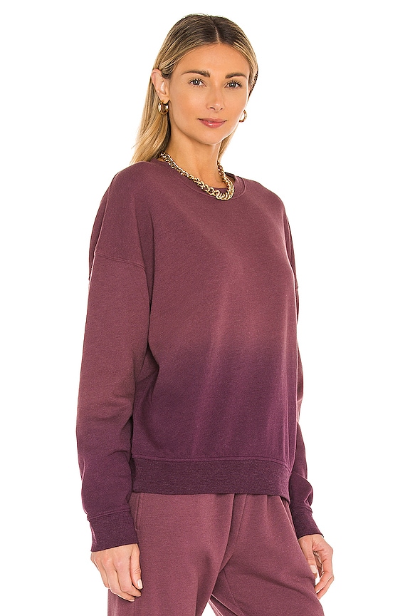 view 2 of 4 The Ecosoft Crewneck Sweatshirt in Madder Ombre