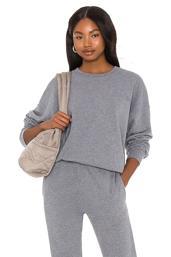 view 1 of 4 The Ecosoft Crewneck Sweatshirt in Grey Heather