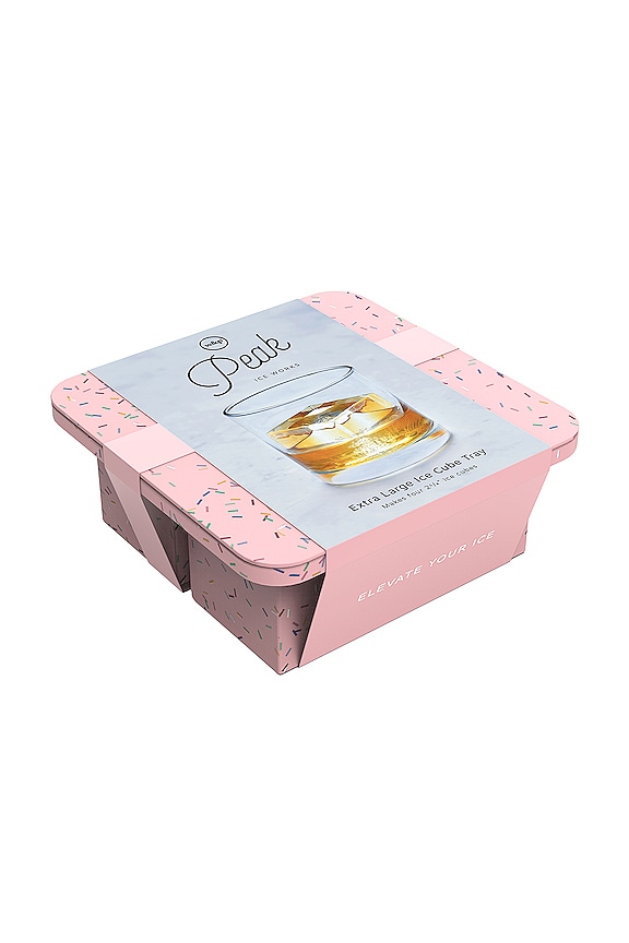 view 2 of 3 Extra Large Ice Tray in Pink Speckle