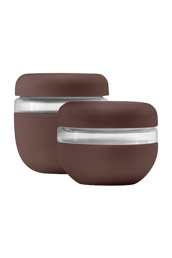 view 2 of 3 BOL DE VIDRIO HERMÉTICO 24OZ GLASS SEAL TIGHT BOWL 24OZ in Cocoa