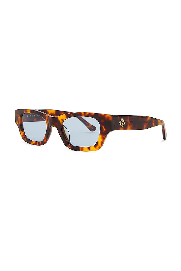 view 2 of 3 GAFAS DE SOL in Brown Tortoise & Blue