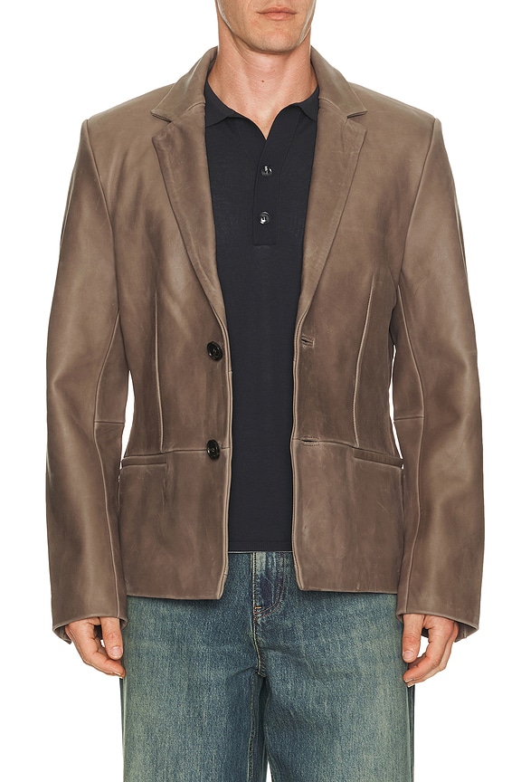view 1 of 4 VESTE in Dusty Brown