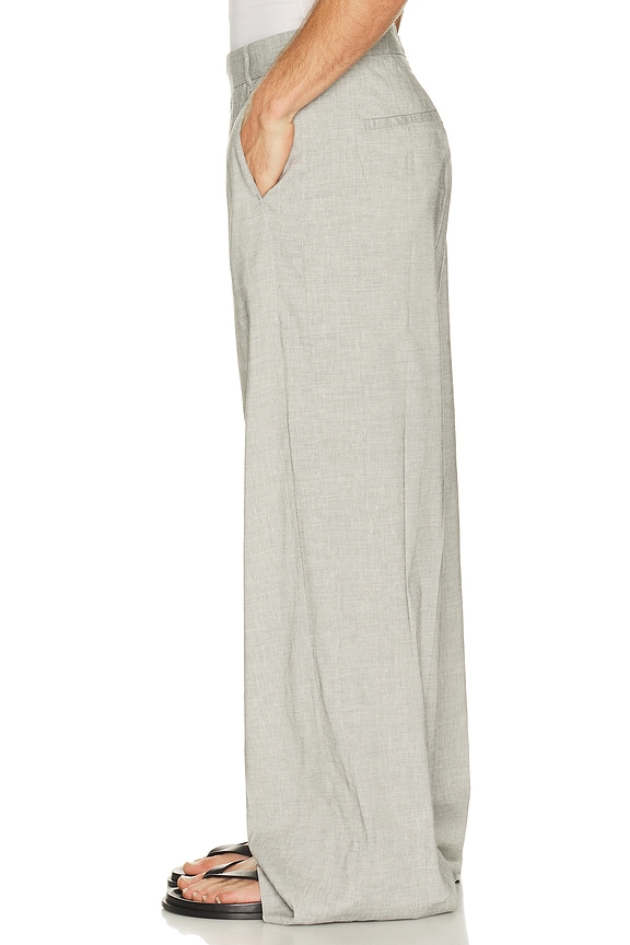 view 2 of 5 Eron Trousers in Light Grey Melange