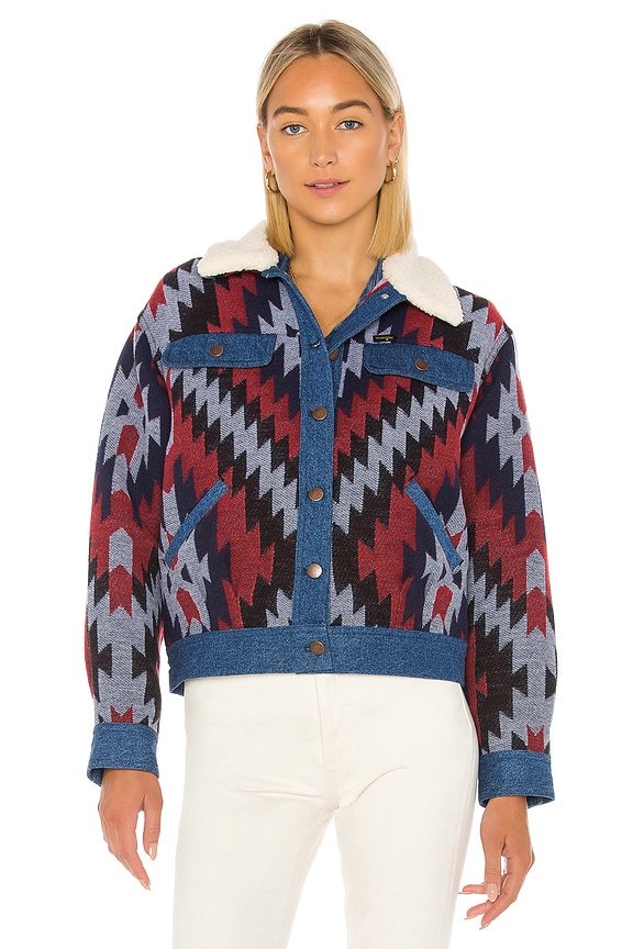 view 2 of 5 CHAQUETA TRUCKER in Blue Depths