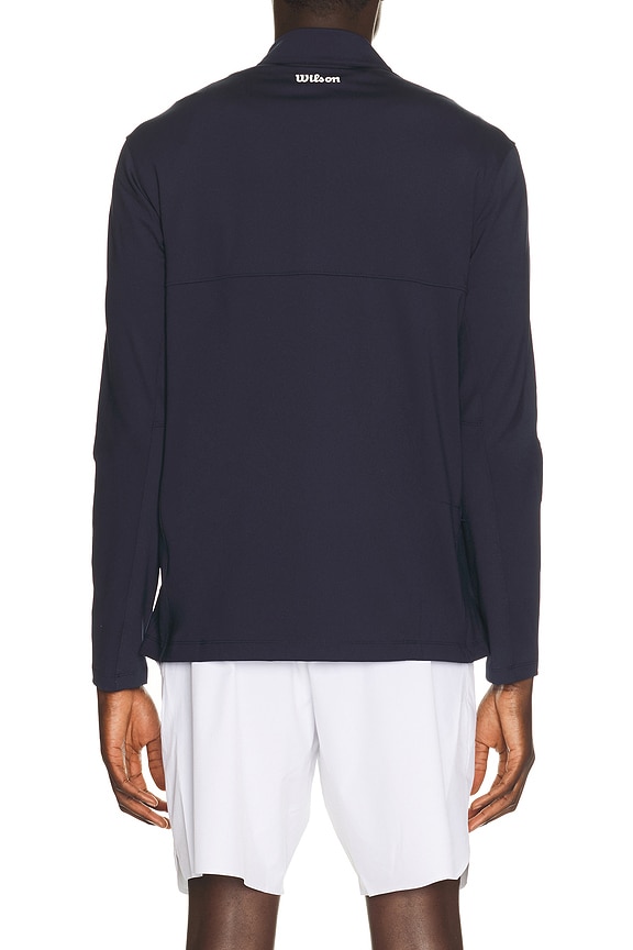 view 2 of 4 Elevate Performance Half-zip in Classic Navy