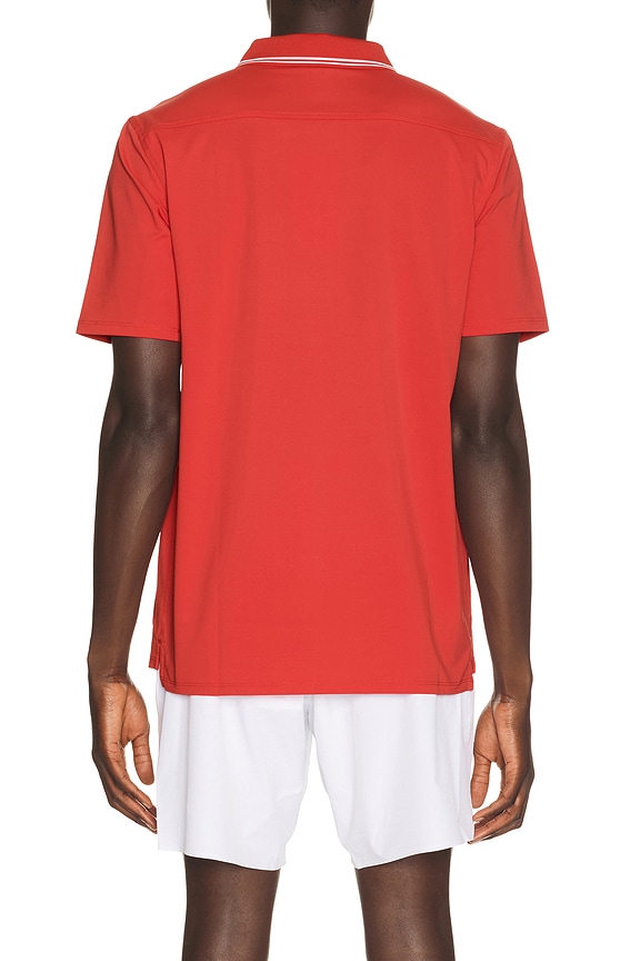 view 2 of 4 Challengers Technical Polo in Varsity Red