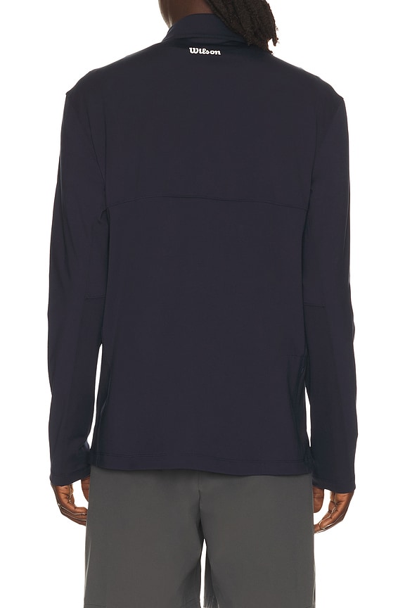 view 2 of 5 Elevate Performance Half-Zip in Classic Navy