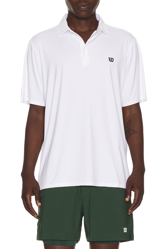 view 1 of 4 League Polo in Bright White
