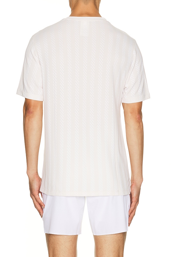 view 2 of 5 M Game Point Seamless Tee in Bright White