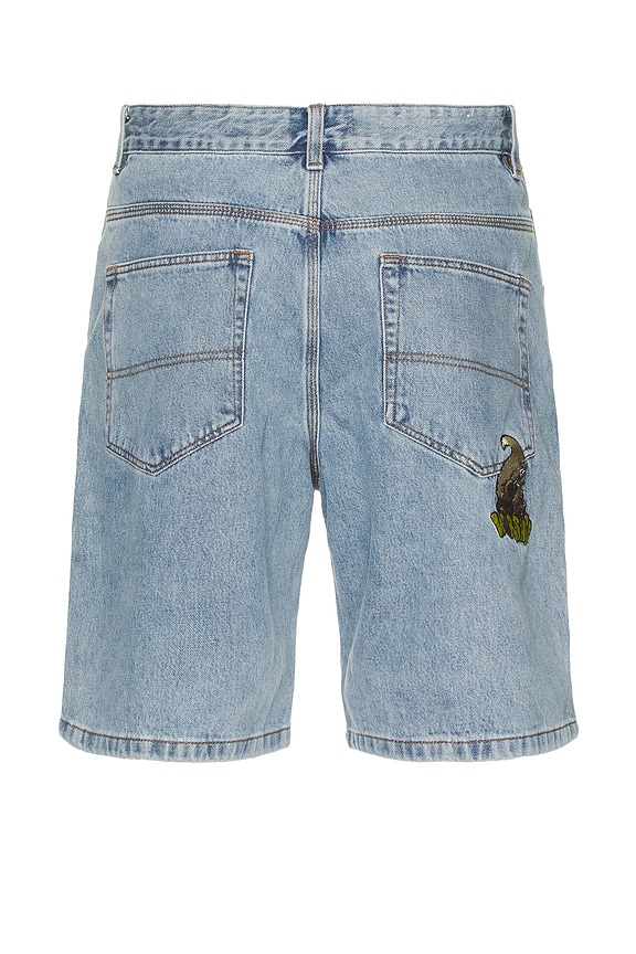 view 2 of 5 Going Nuts Big Dawg Jean Short in Rage Blue