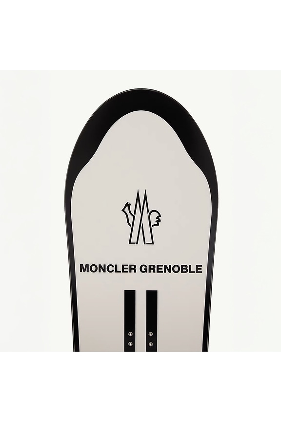 view 2 of 6 X Moncler Grenoble Snowboard in White & Black