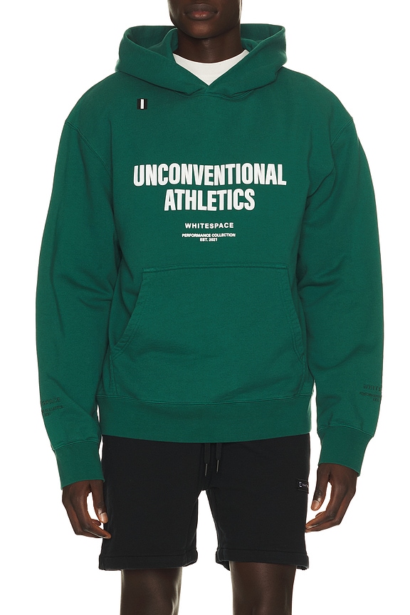 view 1 of 4 Unconventional Athletics Hoodie in Rain Forest