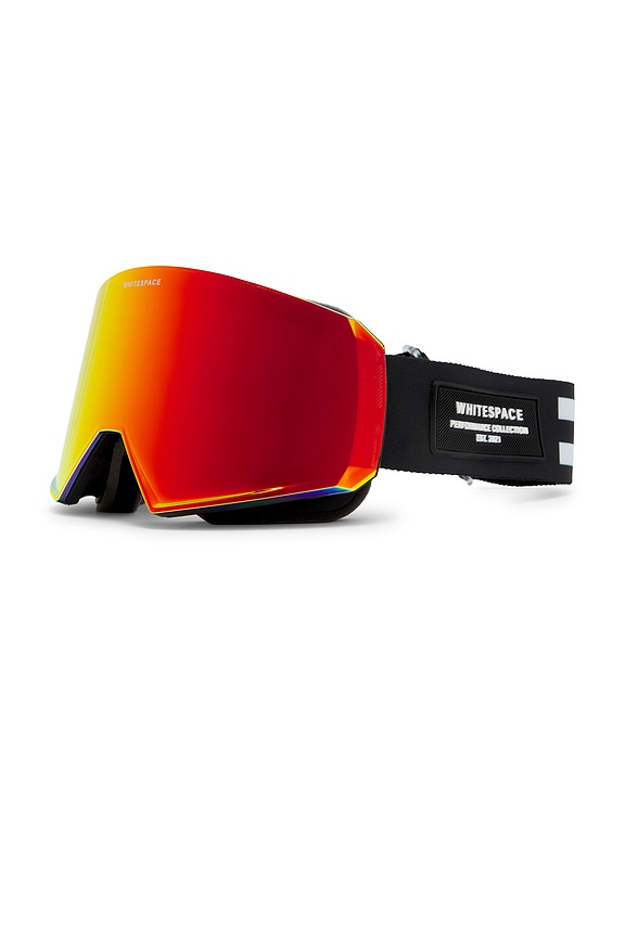 view 2 of 4 MD Icon Goggle in White & Black Fire Lens