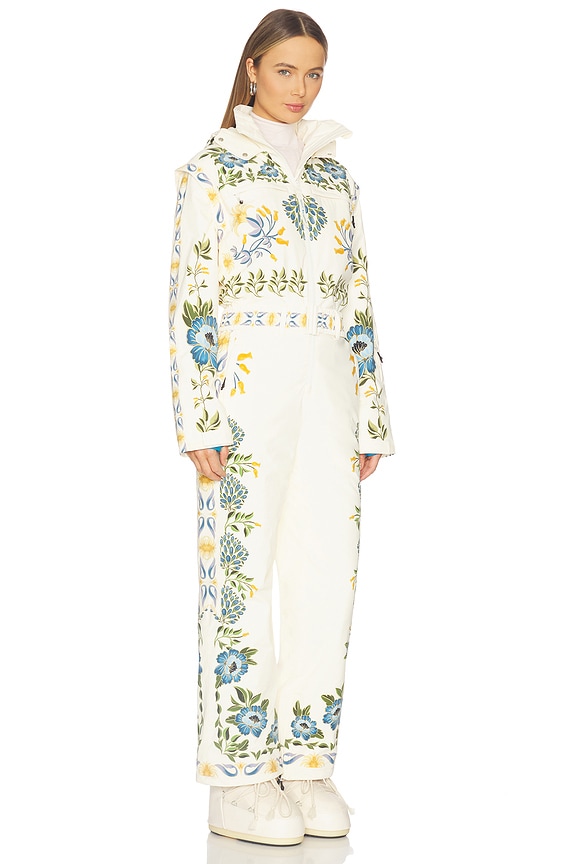 view 2 of 4 x FARM Rio One Piece Ski Suit in Off White