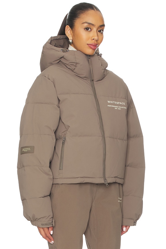 view 2 of 6 Cropped Puffer Jacket in Falcon