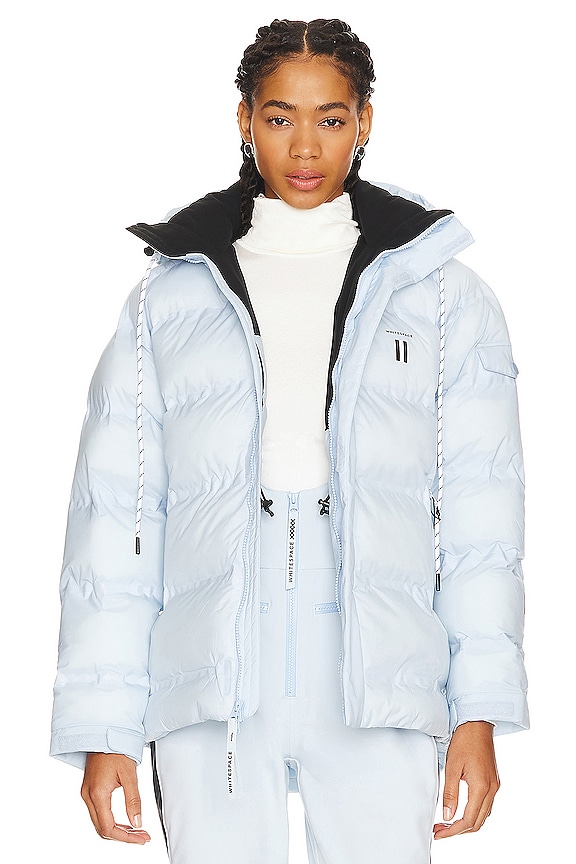 Whitespace Insulated Riding Jacket in Ice Blue | REVOLVE