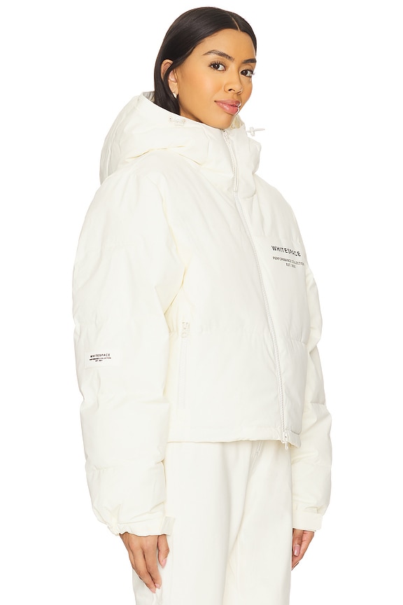 view 2 of 6 Cropped Puffer Jacket in Warm White