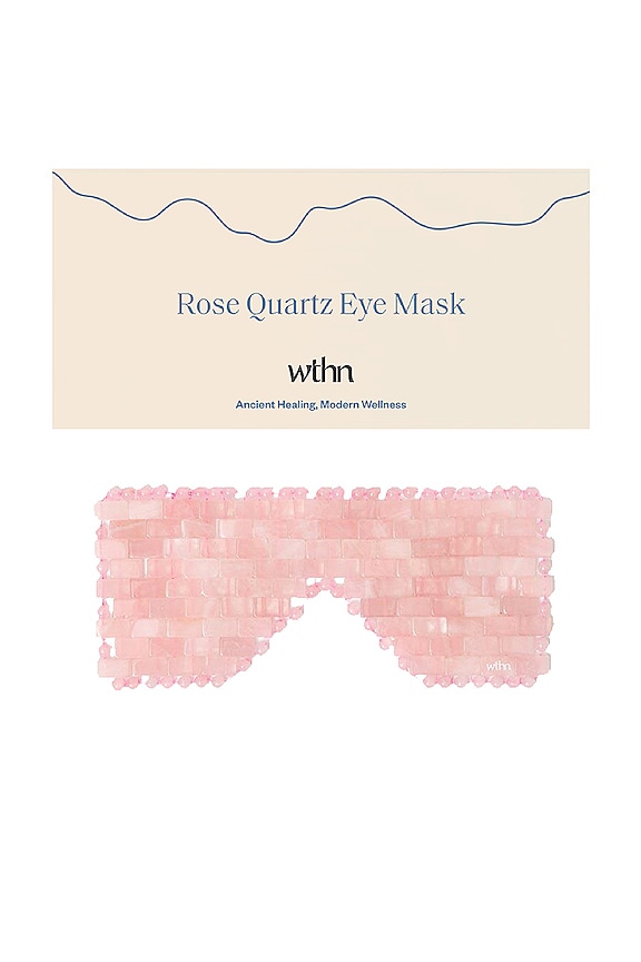 view 2 of 4 Rose Quartz Eye Mask in Rose