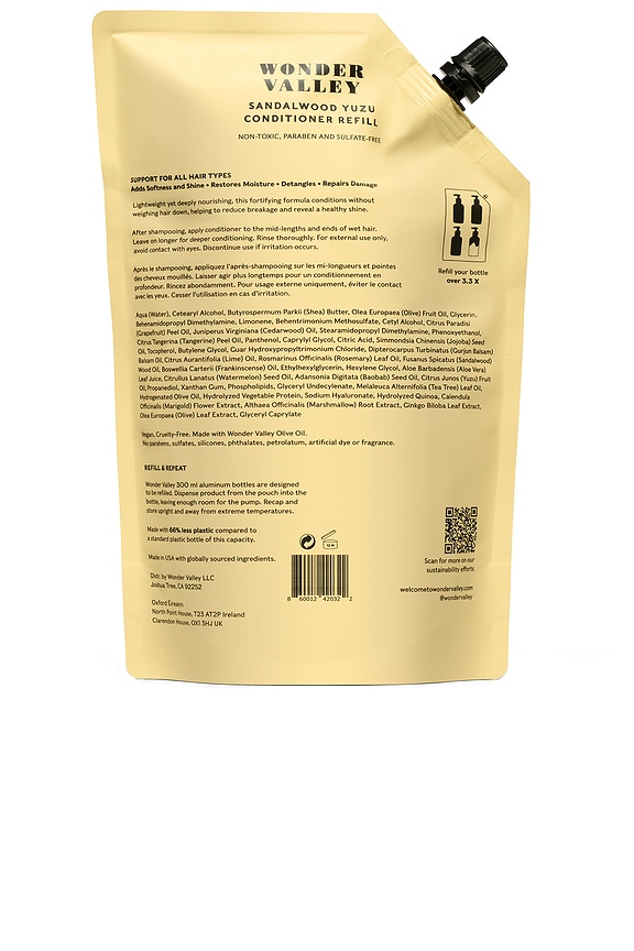 view 2 of 2 Sandalwood Yuzu Conditioner Refill in 