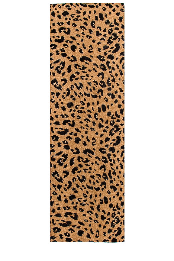 view 2 of 3 ÉCHARPE in Camel Heather Leopard