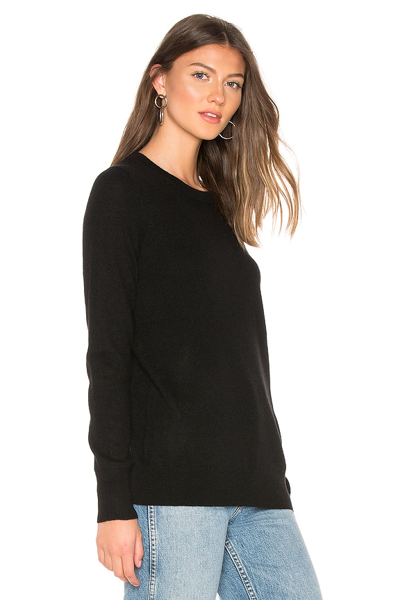 view 2 of 4 Essential Crewneck Sweater in Black