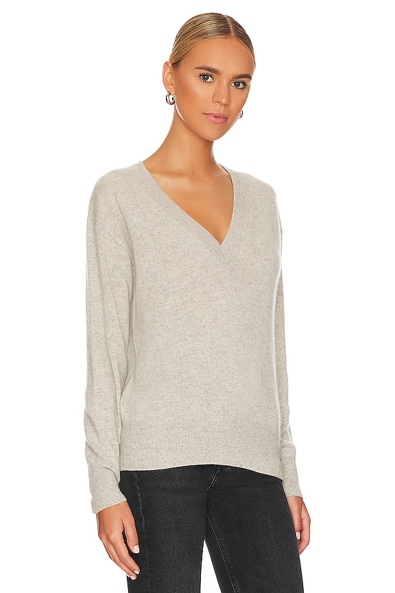 view 2 of 4 CASHMERE 스웨터 in Misty Grey Heather