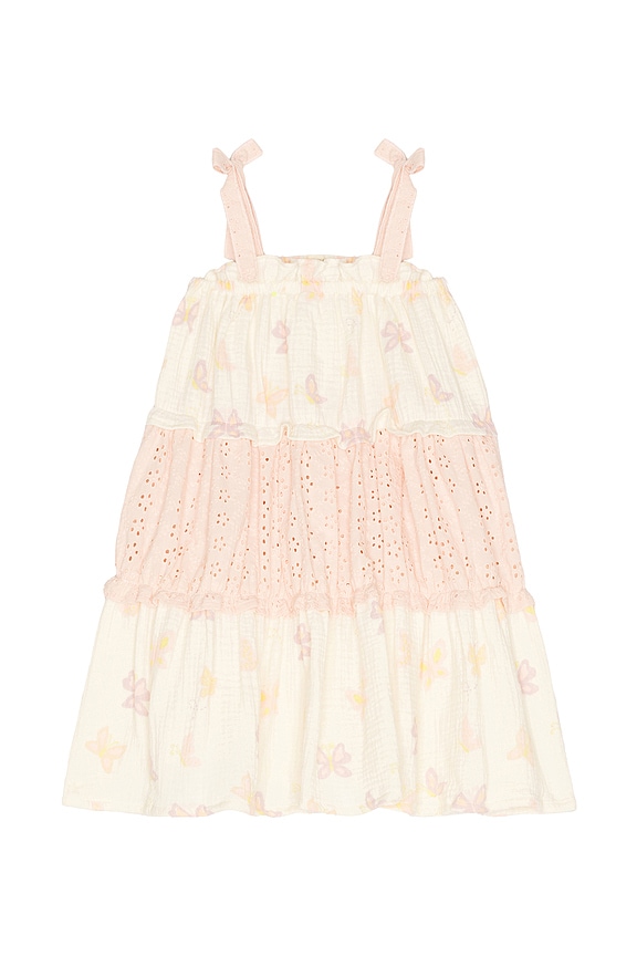 view 1 of 2 Amber Dress in Butterfly Kiss Natural