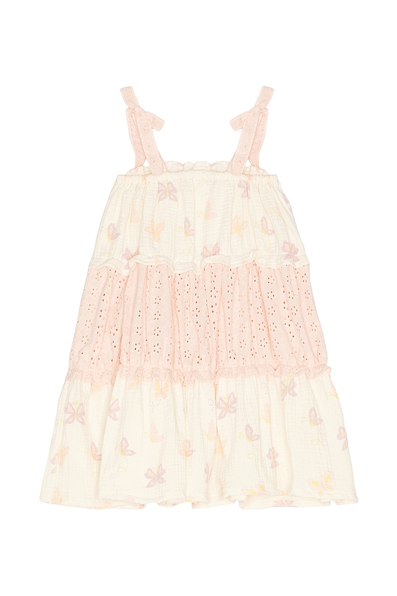 view 2 of 2 Amber Dress in Butterfly Kiss Natural