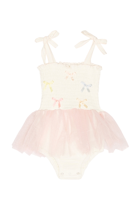 view 1 of 2 튜튜 드레스 in Ivory & Multicolor