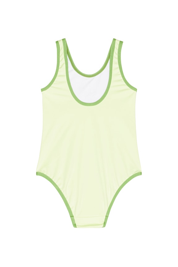 view 2 of 2 Palm Swimsuit in Pale Green