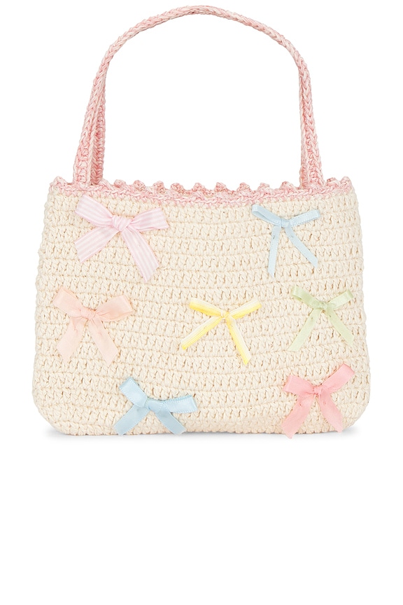 view 1 of 4 Crochet Purse in Bows