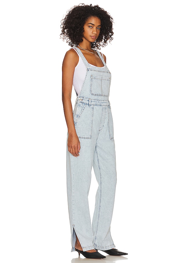 view 2 of 3 Slouchy Slit Overall in Super Light