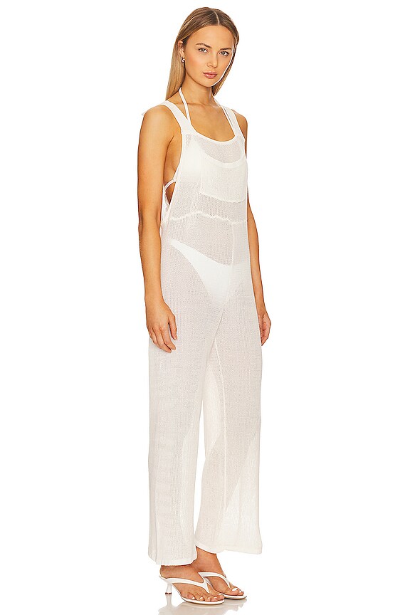 view 2 of 3 Crochet Overall in Off White