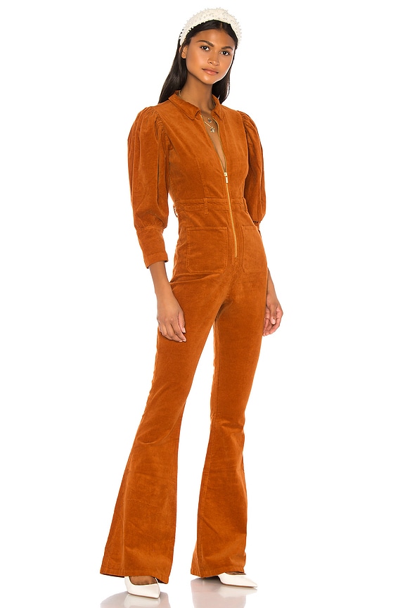 view 2 of 3 70s Jumpsuit in Autumnal