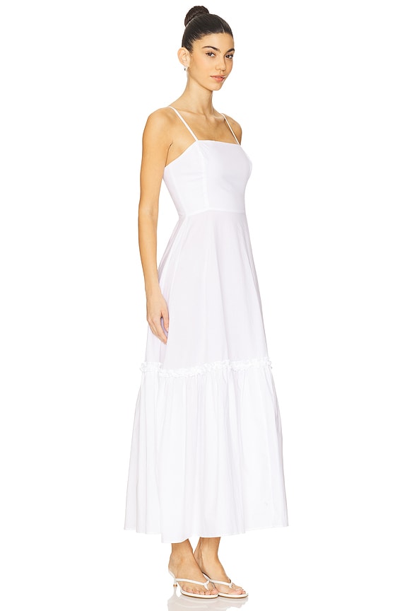 view 2 of 3 VESTIDO MIDI DRESS in Classic White
