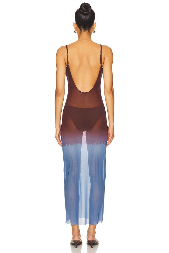 Mesh Scoop Maxi Slip