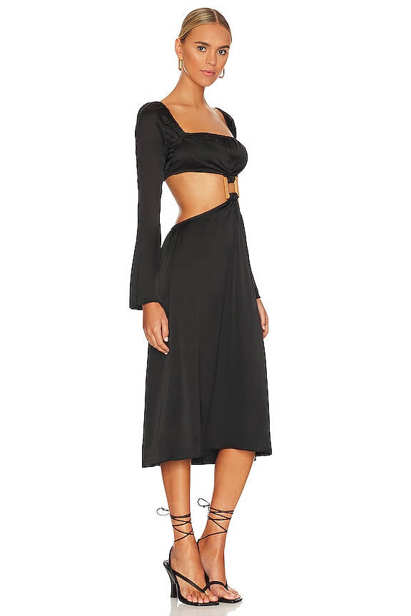 view 2 of 3 ПЛАТЬЕ CUT OUT in Black