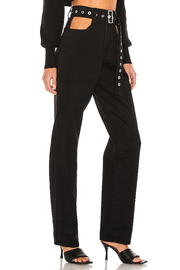 view 2 of 4 PANTALON BAGGY in Black