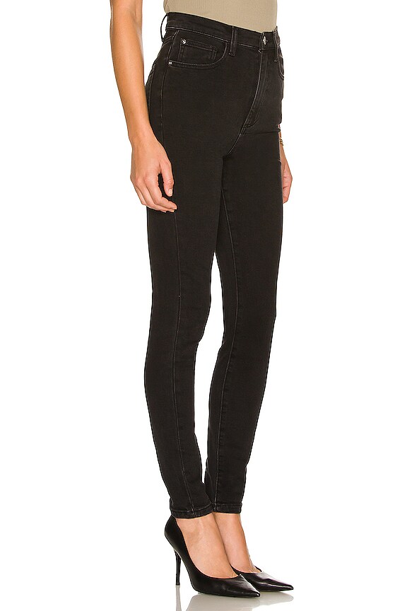 view 2 of 4 High Rise Skinny in Jet Black
