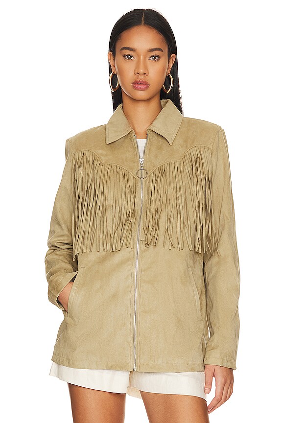 view 2 of 5 CHAQUETA FINGE in Oat