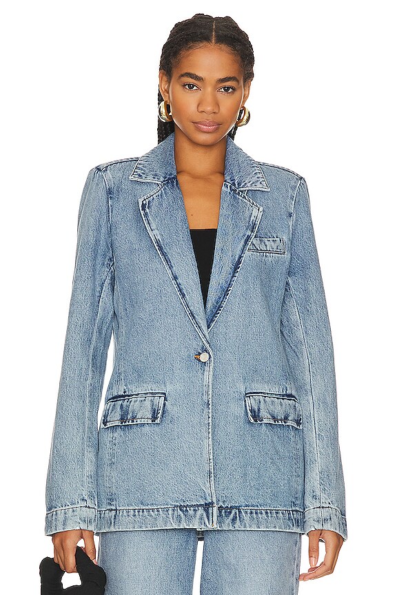 view 2 of 5 VESTE EN JEAN in Denim Blue