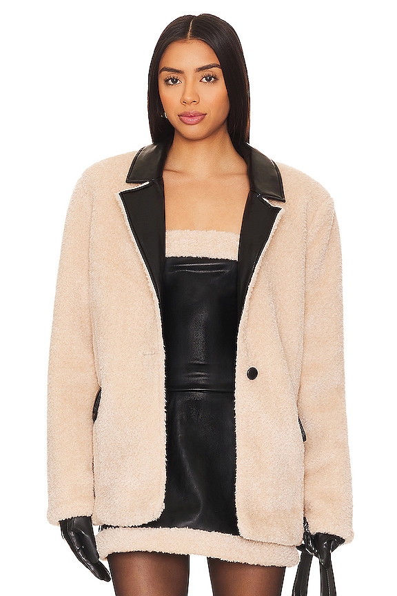 view 2 of 5 VESTE in Ivory & Black