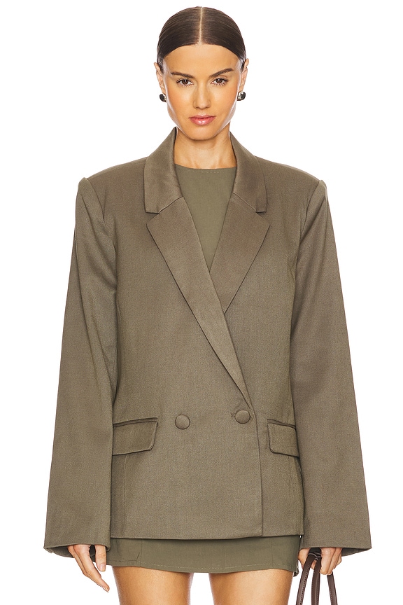 view 2 of 5 Boxy Blazer in Caper