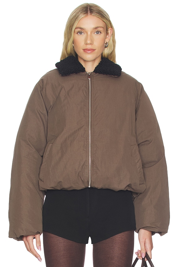 view 2 of 5 ROPA DE CALLE JACKET in Moss & Black