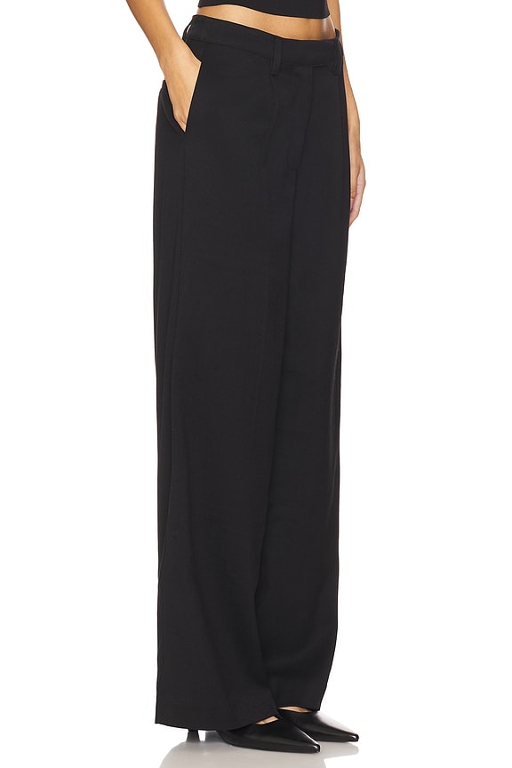 view 2 of 6 Relaxed Trouser in Black