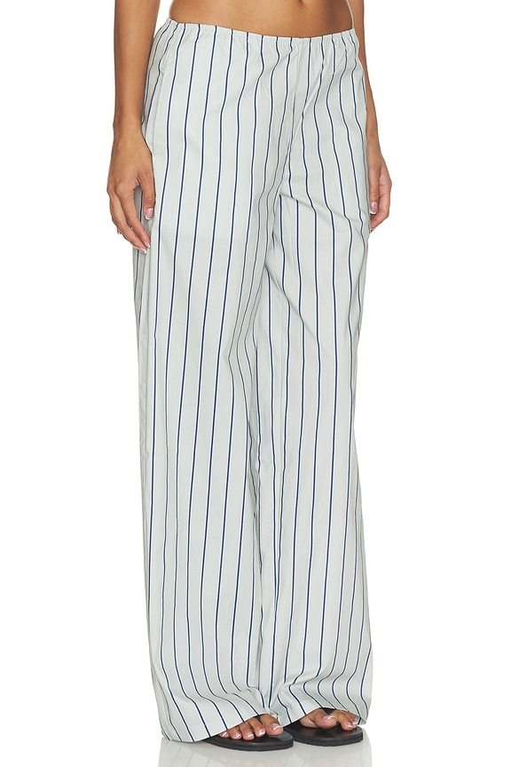 view 2 of 6 Relaxed Pull On Pant in Grey & Navy