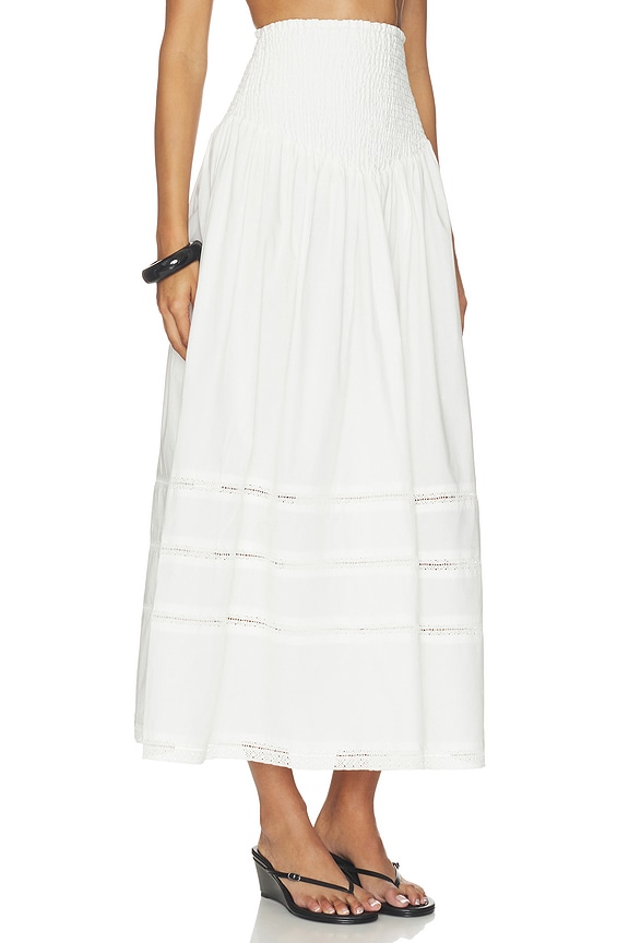 view 2 of 6 FALDA SKIRT in White