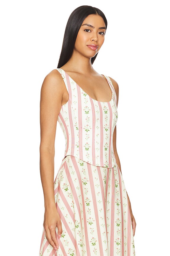 view 2 of 5 탑 in Lemon Icing Multi