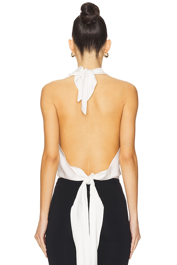 Halter Cowl Neck Top